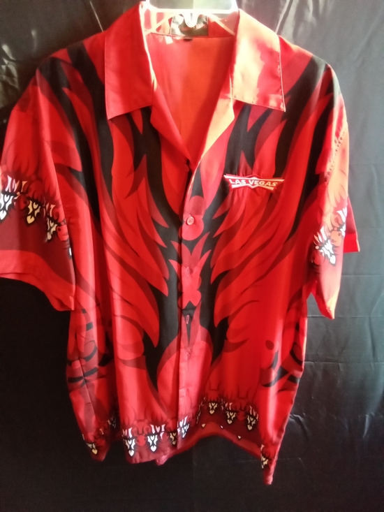 Brother Other - Vintage Las Vegas Shirt Big Brother Buton‎ Down. L